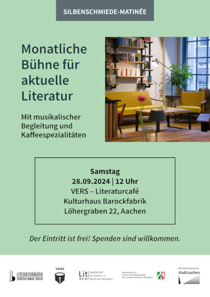 Flyer zur Silbenschmiede am 28.09.2024