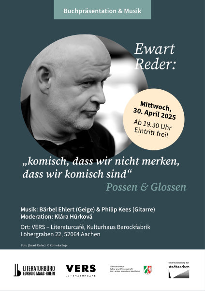 Flyer zur Silbenschmiede am 30. April 2025.