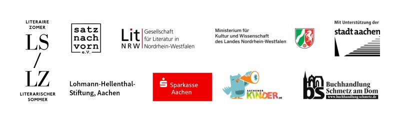 Logos der Förderer und Partner der Leselust 2025.