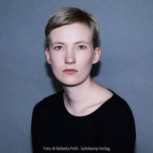 Portraitfoto von Sirka Elspaß. Bild: © Rafaela Pröll / Suhrkamp Verlag.